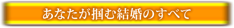 あなたが掴む結婚のすべて