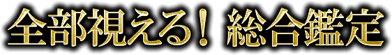 全部視える！　総合鑑定
